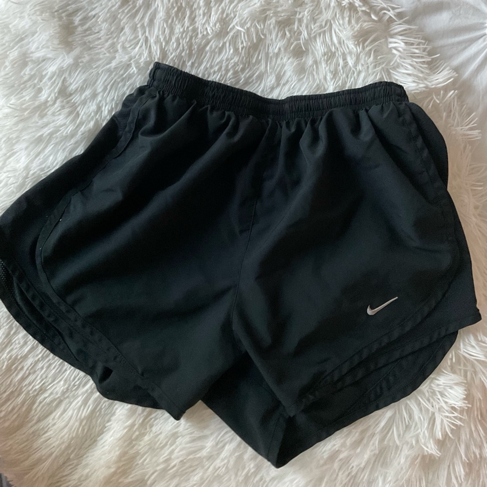 Nike black running shorts